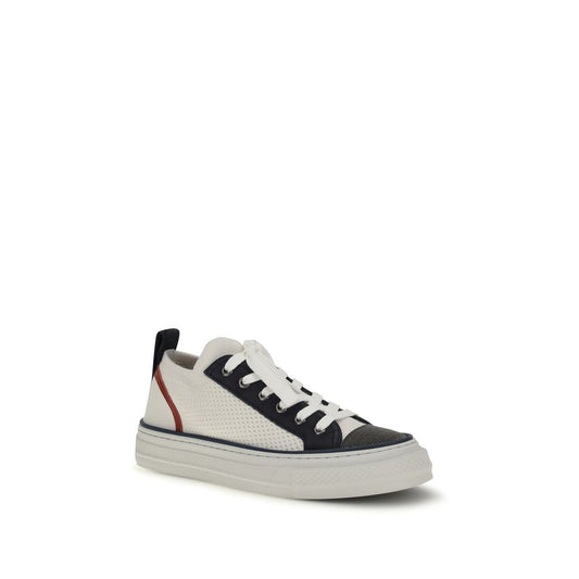 Brunello Cucinelli Multicolor Cotton Low Top Sneakers Curated Luxury Accessories by Orvyn