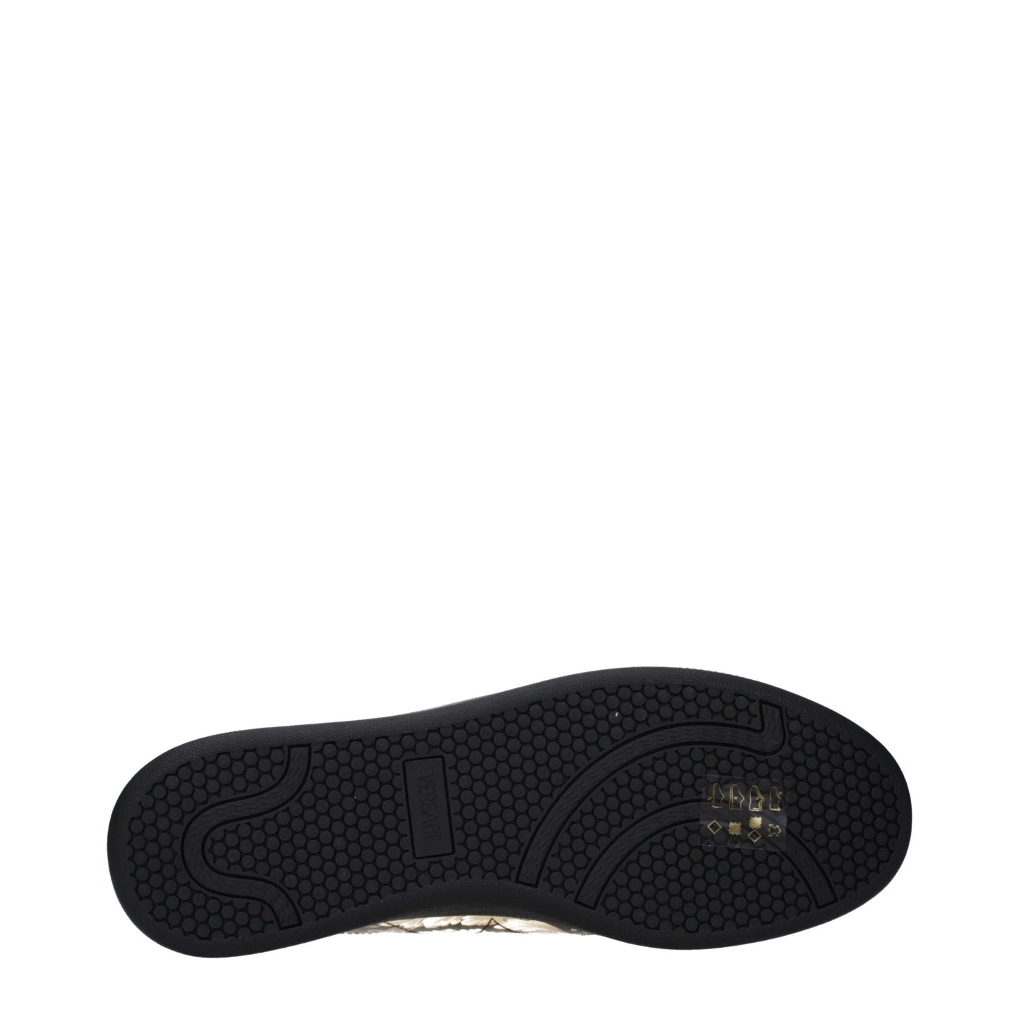 Versace Black Leather Chunky Sneakers Curated Luxury Accessories by Orvyn