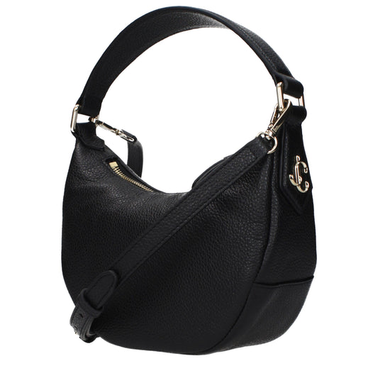 Jimmy Choo Black Leather Handbag