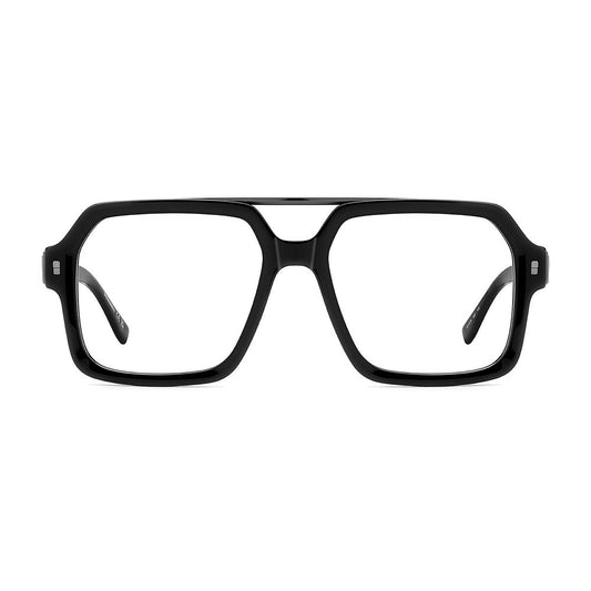 Dsquared² Black Acetate Glasses (Frames) Curated Luxury Accessories by Orvyn