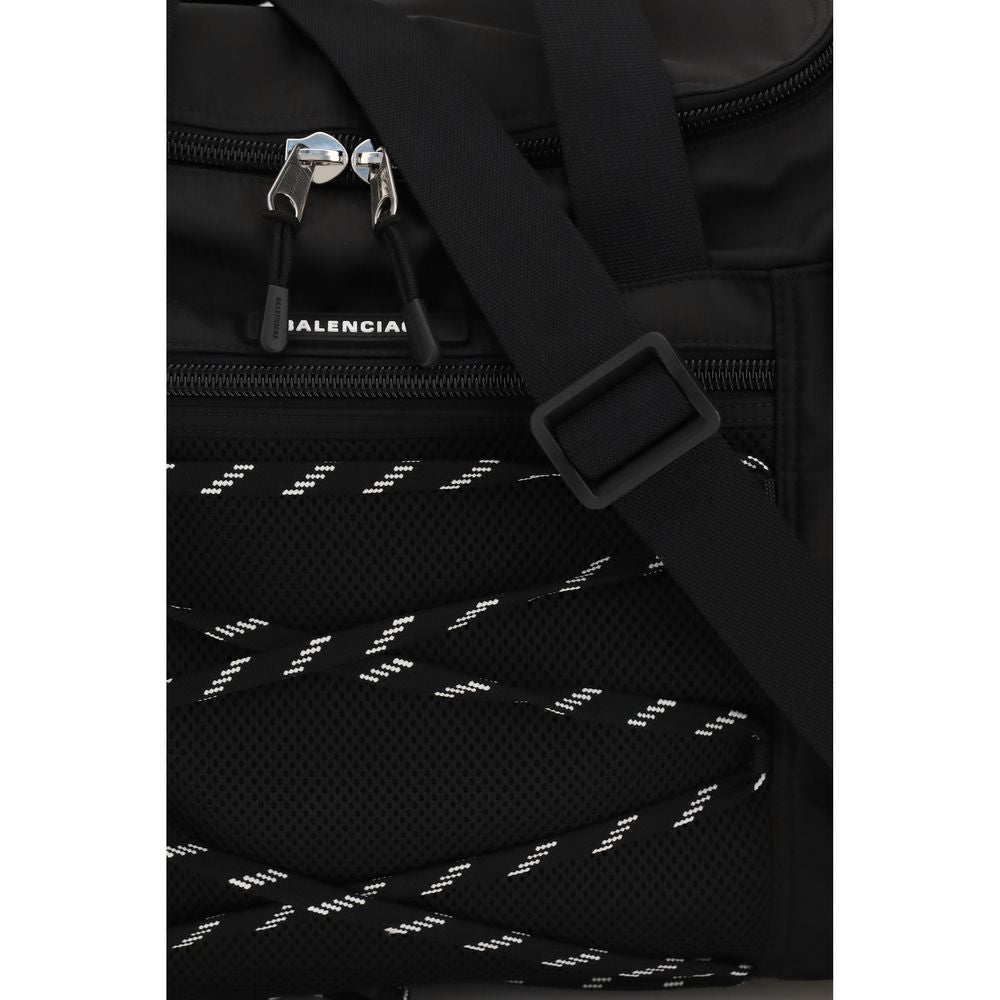 Balenciaga Black Calf Leather Bos Taurus Shoulder Bag Curated Luxury Accessories by Orvyn