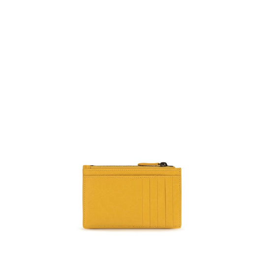 Balenciaga Bicolor Lamb Ovis Aries Aries Wallet Curated Luxury Accessories by Orvyn