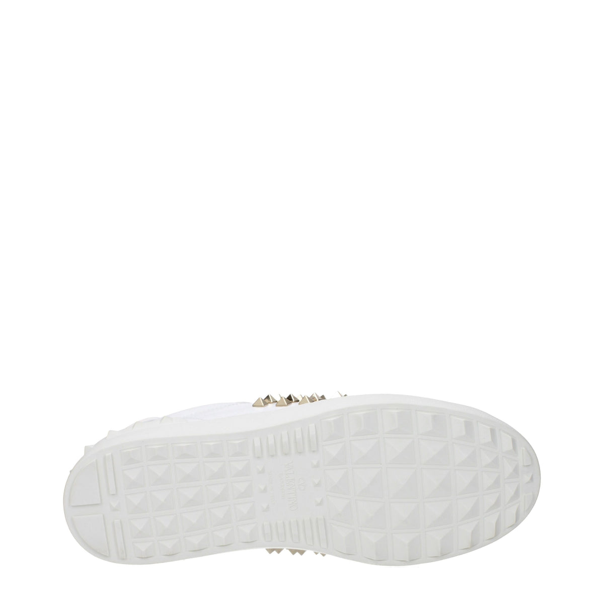 Valentino Garavani White Leather Low Top Sneakers weiss