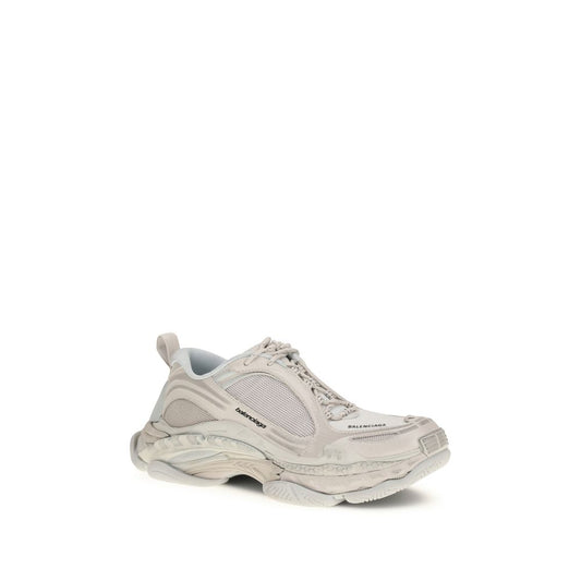 Balenciaga White Polyurethane Chunky Sneakers Curated Luxury Accessories by Orvyn