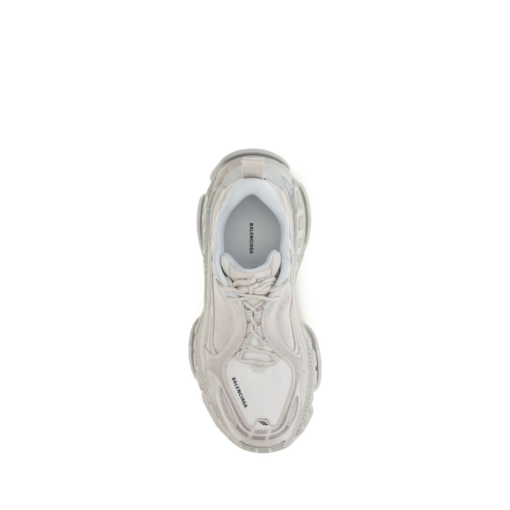 Balenciaga White Polyurethane Chunky Sneakers Curated Luxury Accessories by Orvyn