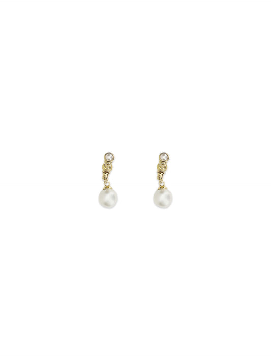 Chloé Gold Metal Earrings