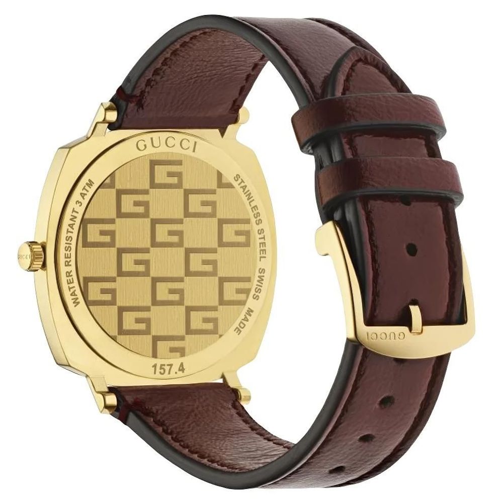 Gucci Multicolor Leather Dress Watch Curated Luxury Accessories by Orvyn