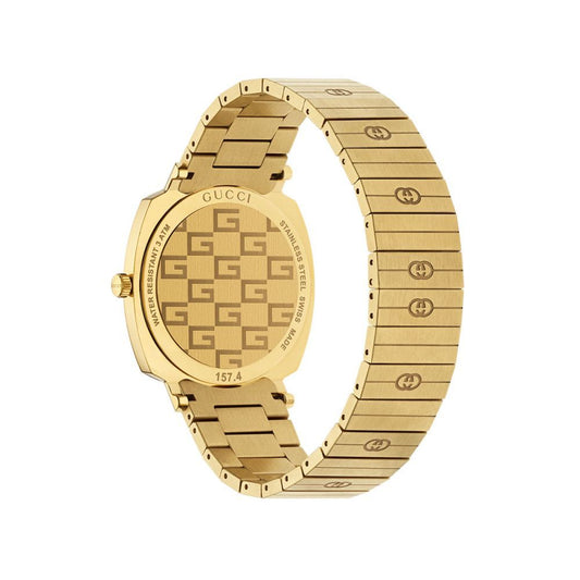Gucci Gold Stainless Steel Dress Watch Curated Luxury Accessories by Orvyn