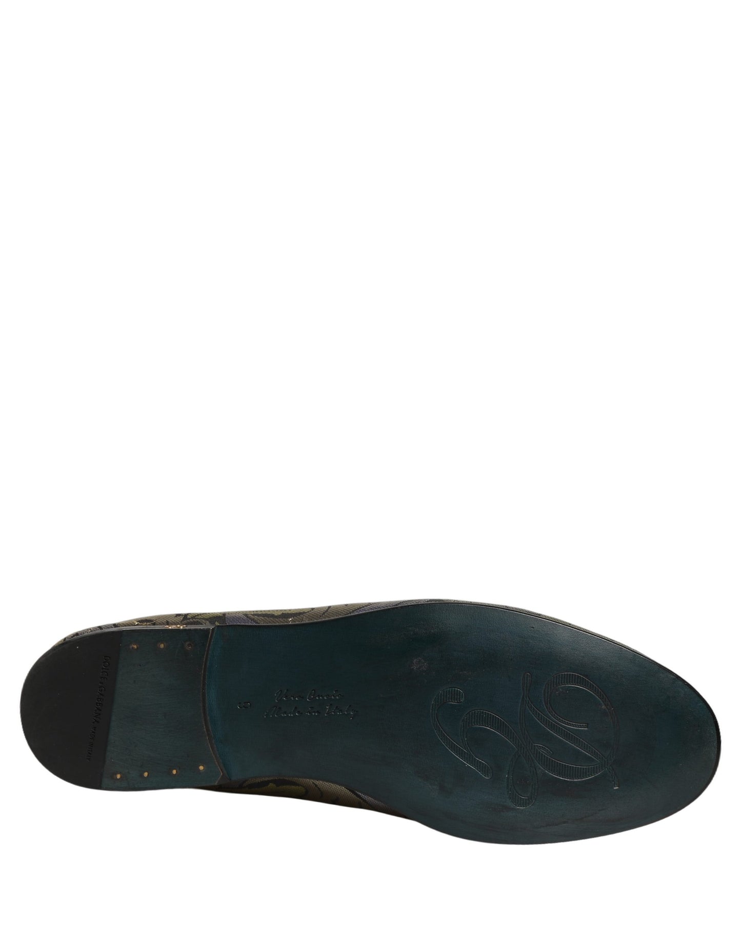 Dolce & Gabbana Multicolor Floral Jacquard Men Loafers Shoes Curated Luxury Accessories by Orvyn