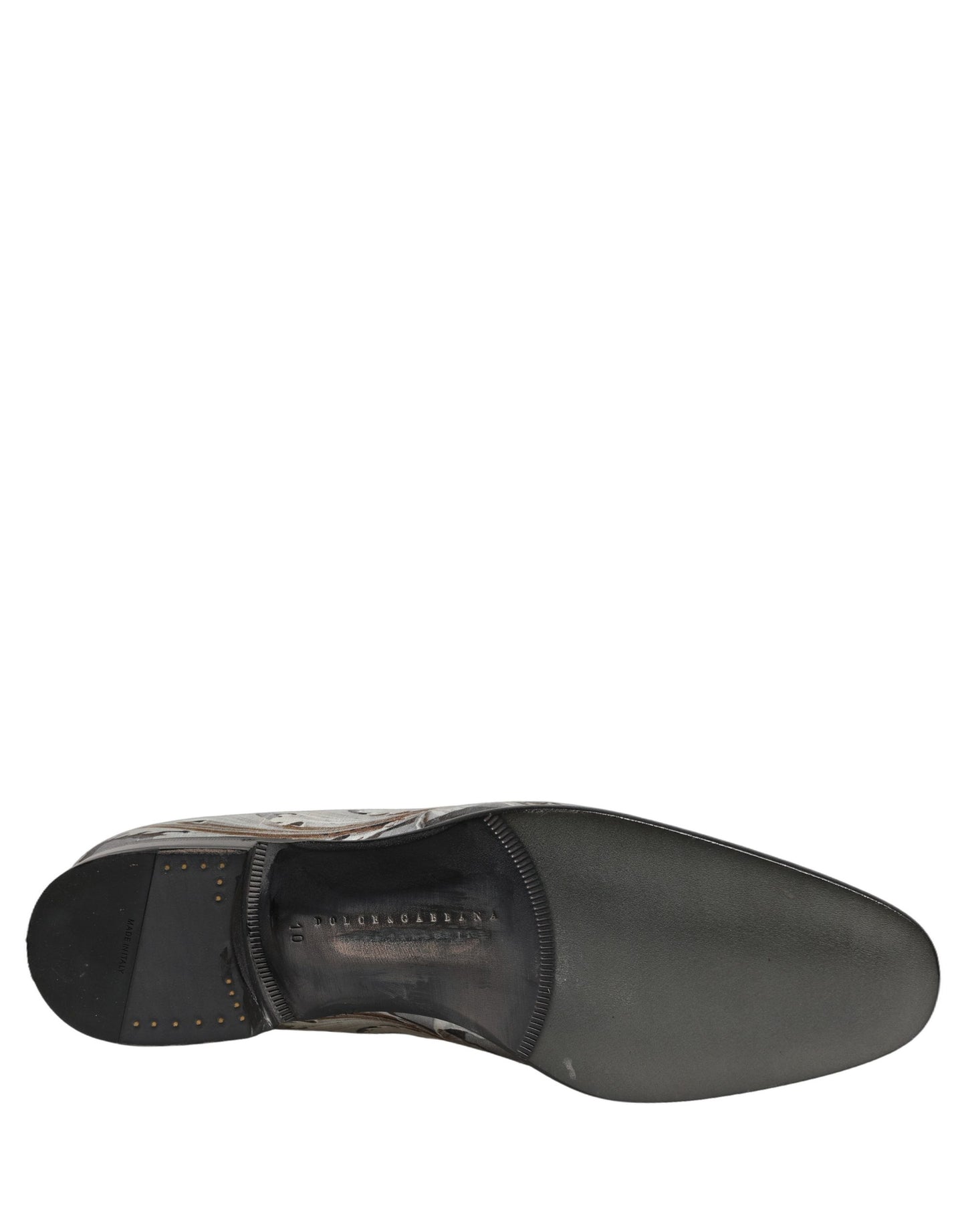 Dolce & Gabbana Multicolor Roman Slip On Dress Loafers Shoes Curated Luxury Accessories by Orvyn
