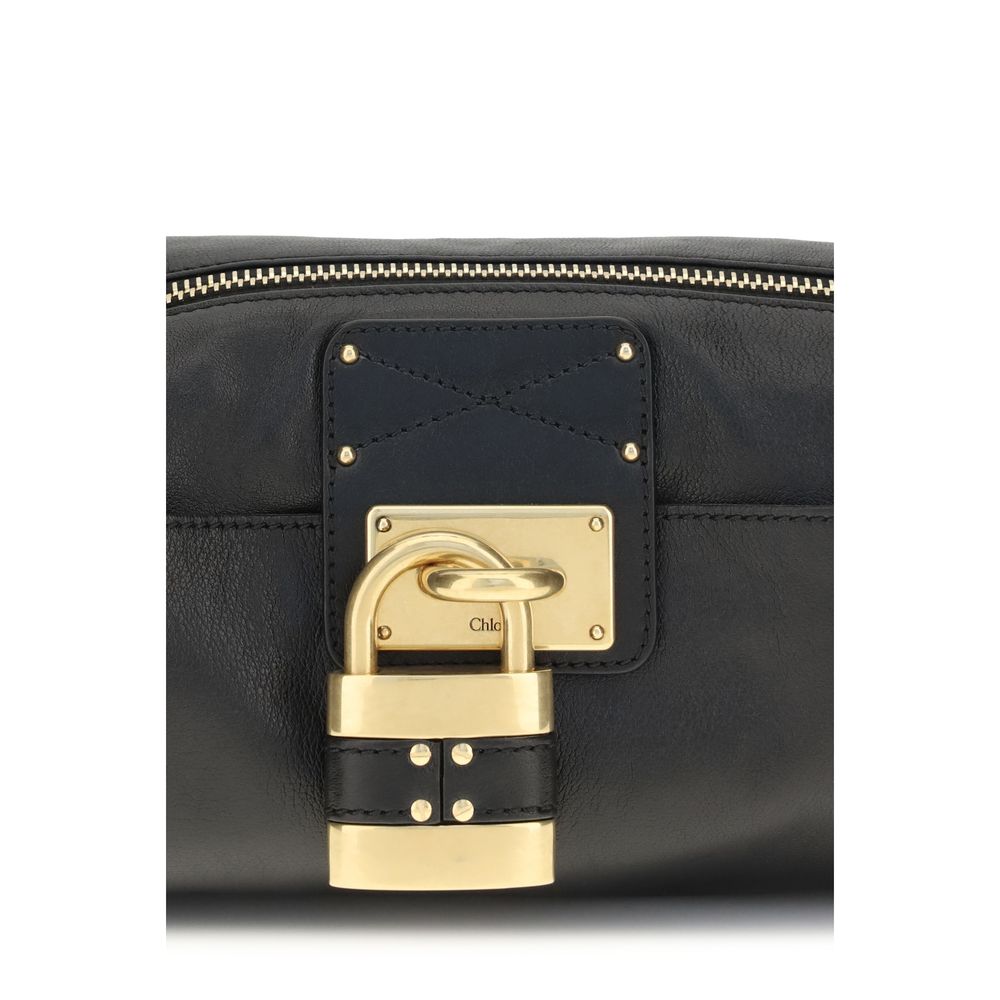 Chloé Black Small Paddington Shoulder Bag schwarz