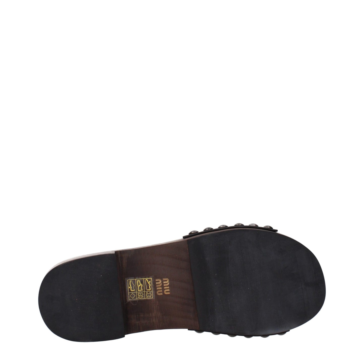 Miu Miu Black Leather Slippers Curated Luxury Accessories by Orvyn