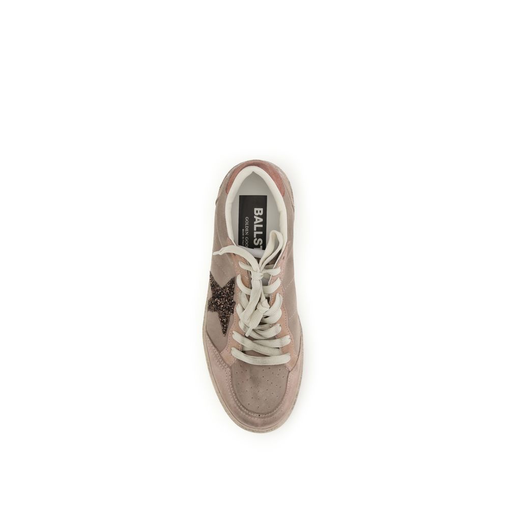 Golden Goose Beige Calf Leather Bos Taurus Low Top Sneakers Curated Luxury Accessories by Orvyn
