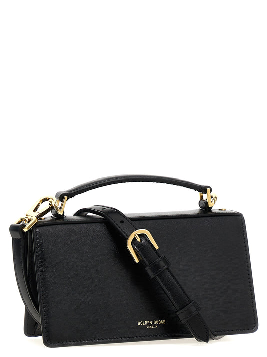 Golden Goose Black Cowhide Handbag Curated Luxury Accessories by Orvyn