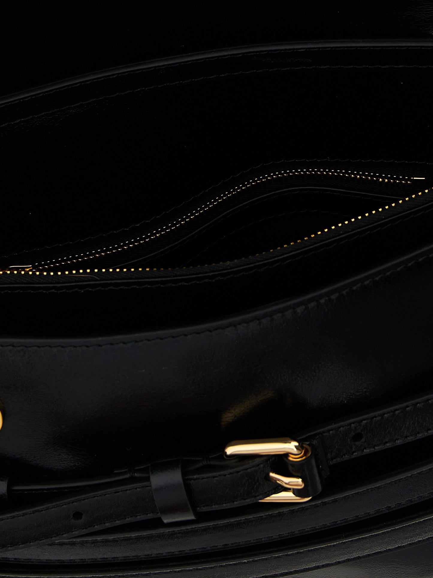 Moschino Black Leather Crossbody Bag Curated Luxury Accessories by Orvyn