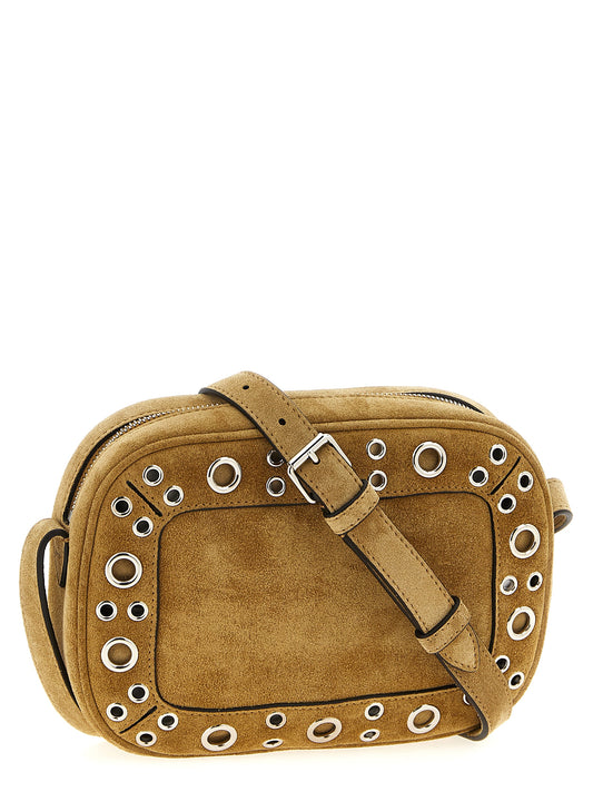 Valentino Garavani Beige Cowhide Crossbody Bag Curated Luxury Accessories by Orvyn