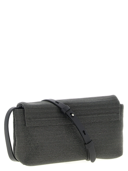Brunello Cucinelli Black Leather Clutch Bag Curated Luxury Accessories by Orvyn