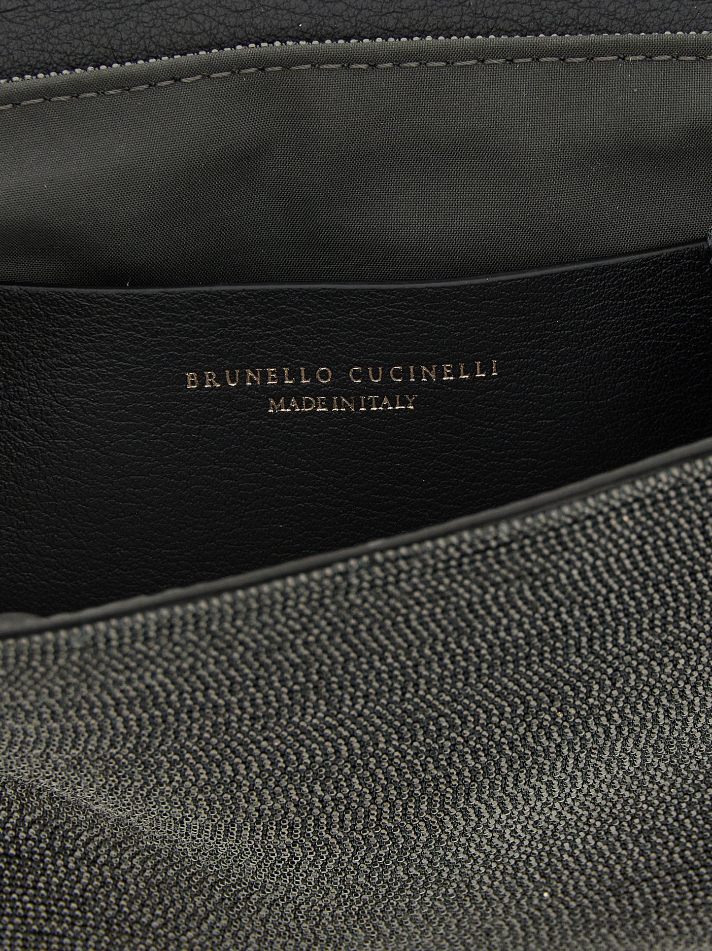 Brunello Cucinelli Black Leather Clutch Bag Curated Luxury Accessories by Orvyn