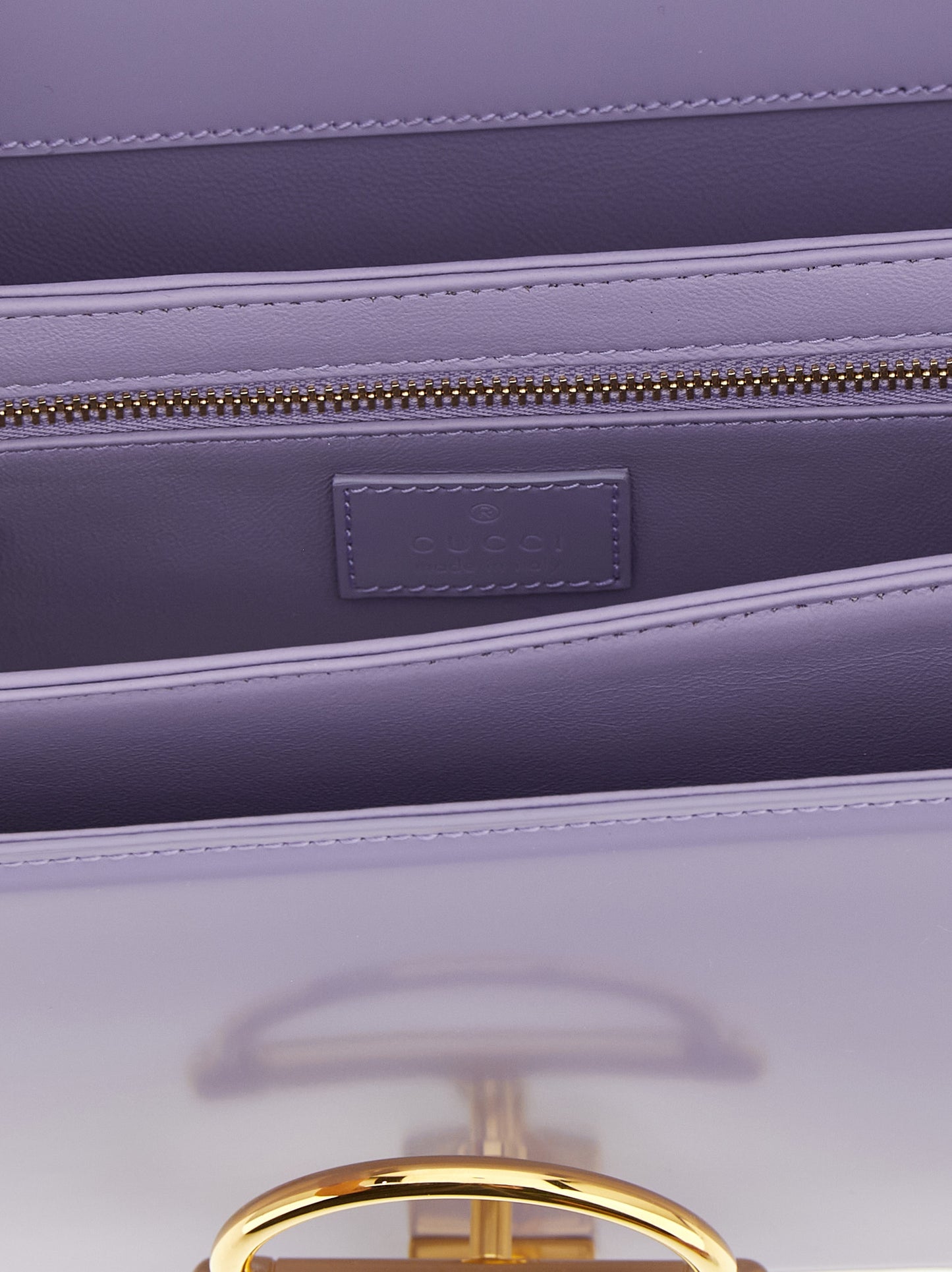 Gucci Purple Calfskin Shoulder Bag Curated Luxury Accessories by Orvyn