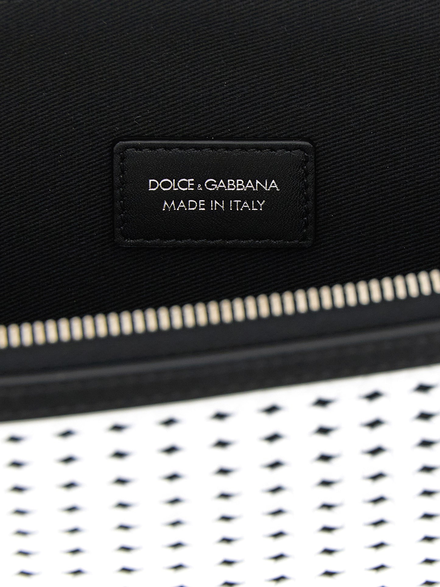 Dolce & Gabbana Bicolor Calfskin Clutch Bag Curated Luxury Accessories by Orvyn