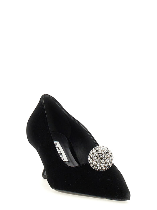 Jimmy Choo Black 'Orb Pump 50' Pumps schwarz