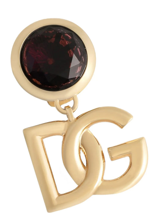 Dolce & Gabbana Gold Brass Earrings Curated Luxury Accessories by Orvyn