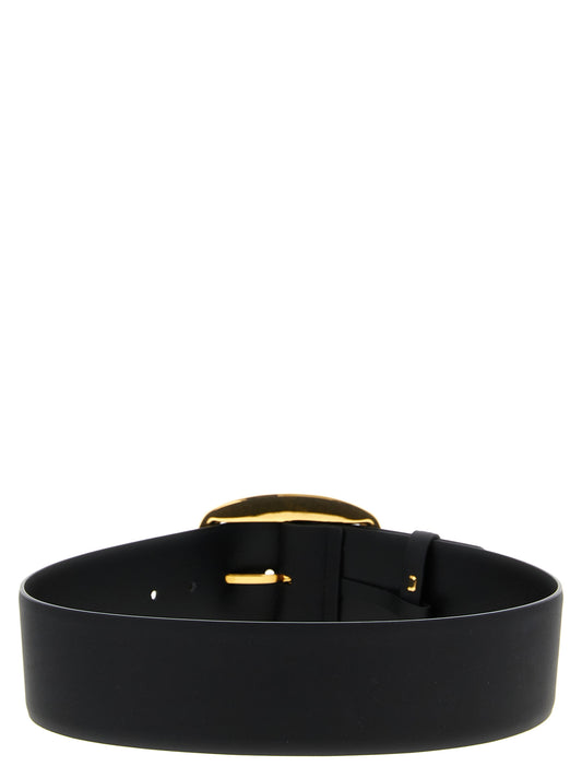 Dolce & Gabbana Black Calfskin Regular Belt Curated Luxury Accessories by Orvyn