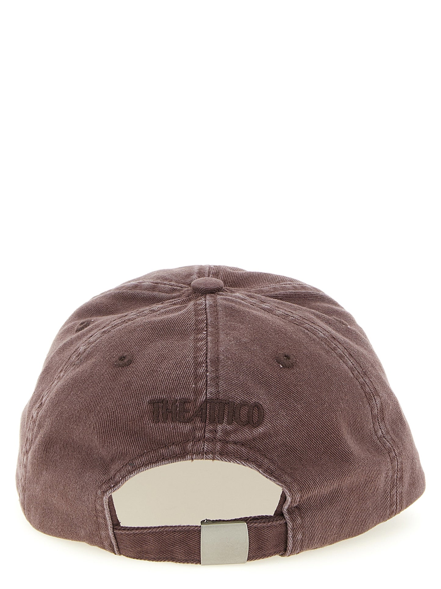 The Attico Brown Cotton Cap (Baseball Hat) Curated Luxury Accessories by Orvyn