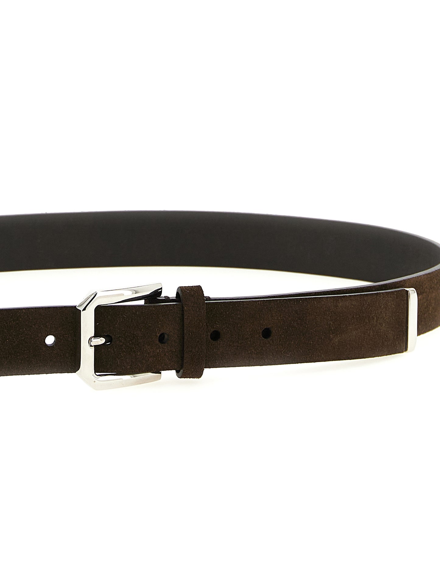 Brunello Cucinelli Brown Bull Skin Regular Belt Curated Luxury Accessories by Orvyn