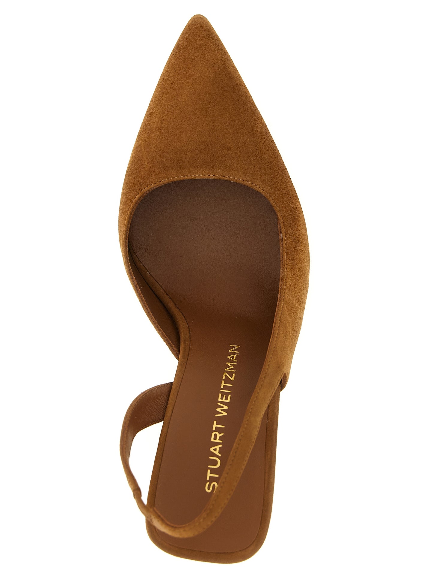 Stuart Weitzman Brown Goatskin High Heel Pumps Curated Luxury Accessories by Orvyn