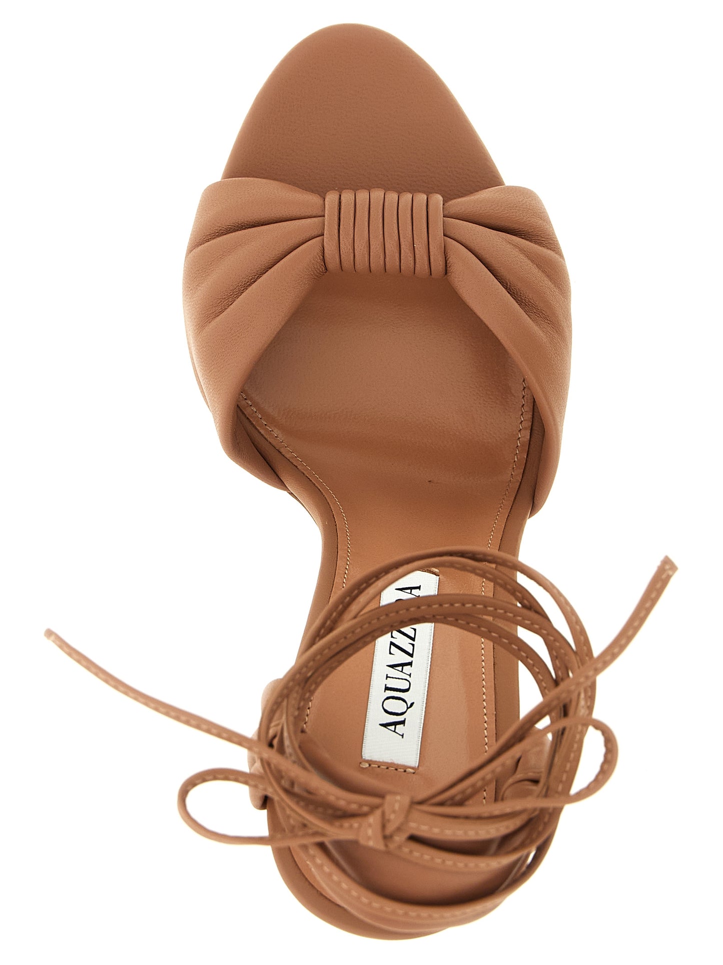 Aquazzura Multicolor Lamb Leather Stiletto Heel Sandals Curated Luxury Accessories by Orvyn