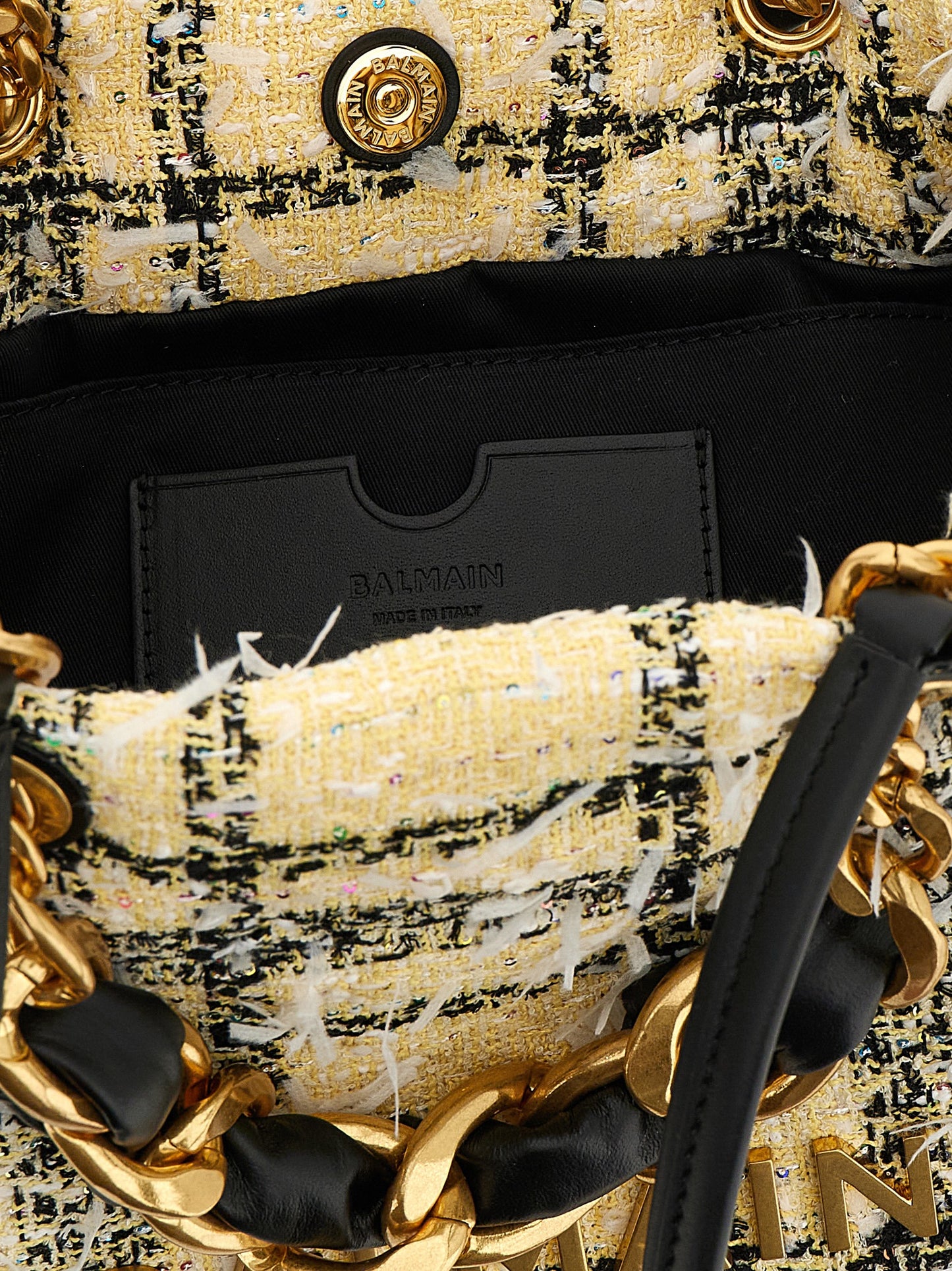 Balmain Multicolor Polyester Tote Bag Curated Luxury Accessories by Orvyn