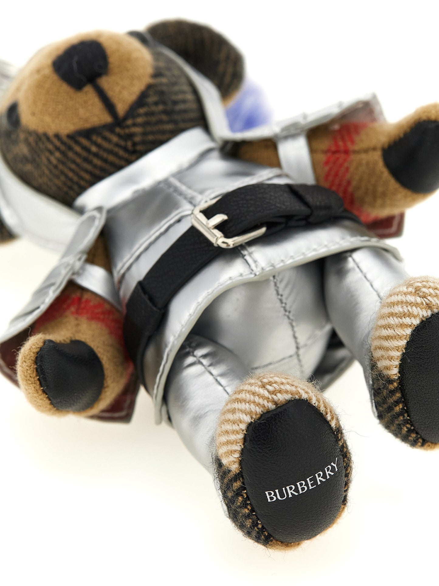 Burberry Multicolor Cashmere Keychain Curated Luxury Accessories by Orvyn