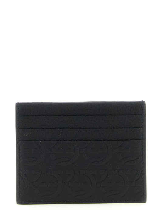 Ferragamo Black Calfskin Cardholder Curated Luxury Accessories by Orvyn