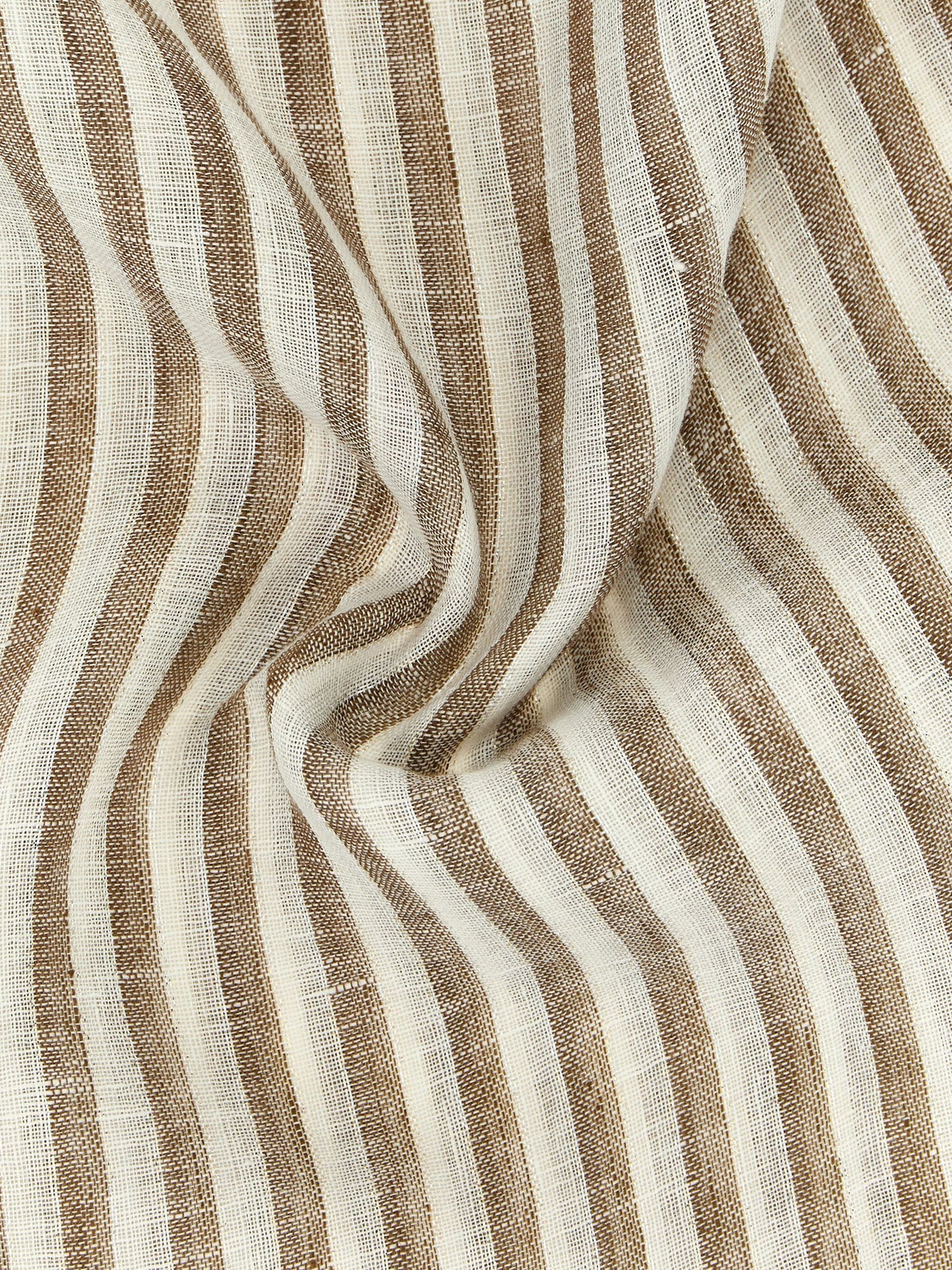 Brunello Cucinelli Brown Linen Scarf Curated Luxury Accessories by Orvyn