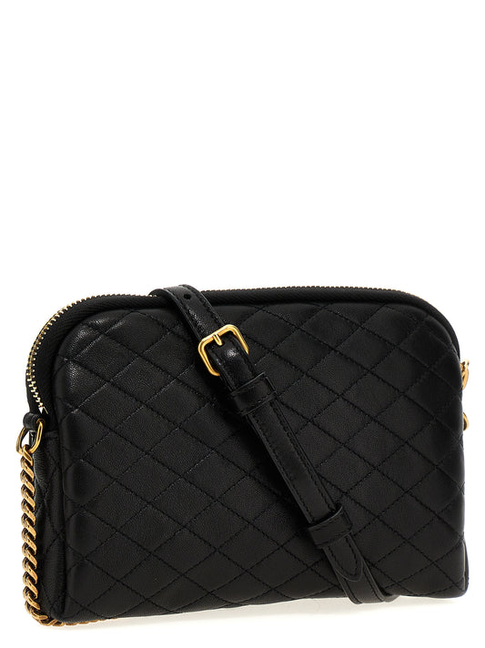 Saint Laurent Black 'Gaby' Crossbody Bag schwarz