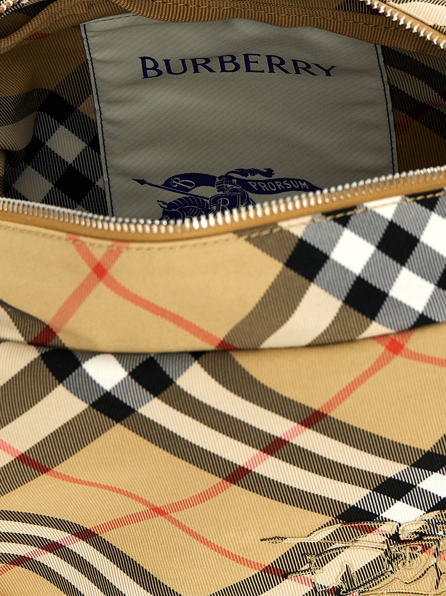 Burberry Beige Polyester Crossbody Bag Curated Luxury Accessories by Orvyn