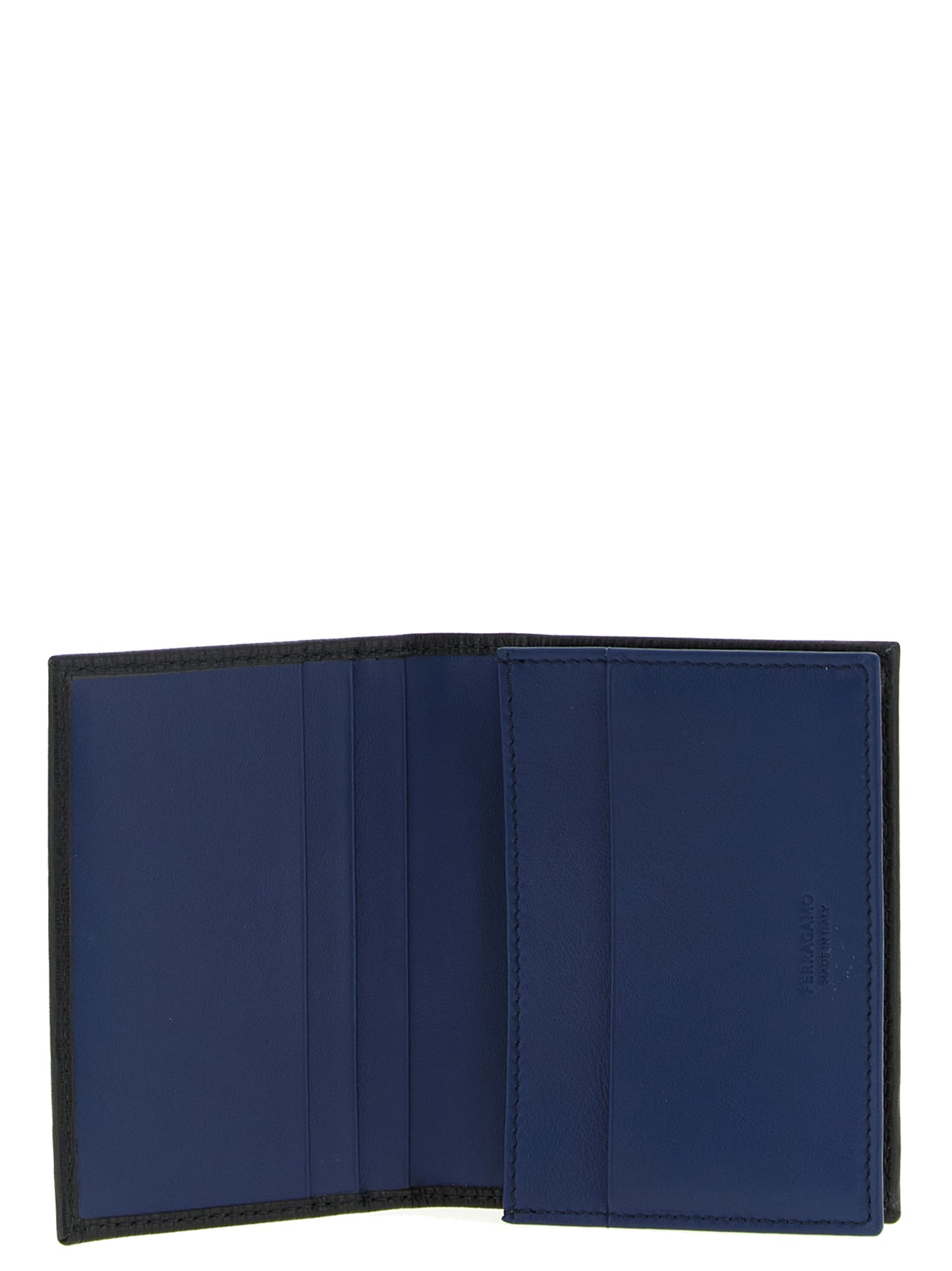 Ferragamo Black Calfskin Cardholder Curated Luxury Accessories by Orvyn