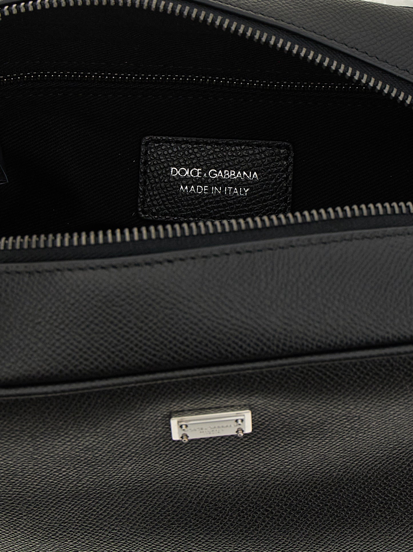 Dolce & Gabbana Black Calfskin Leather Wallet Curated Luxury Accessories by Orvyn