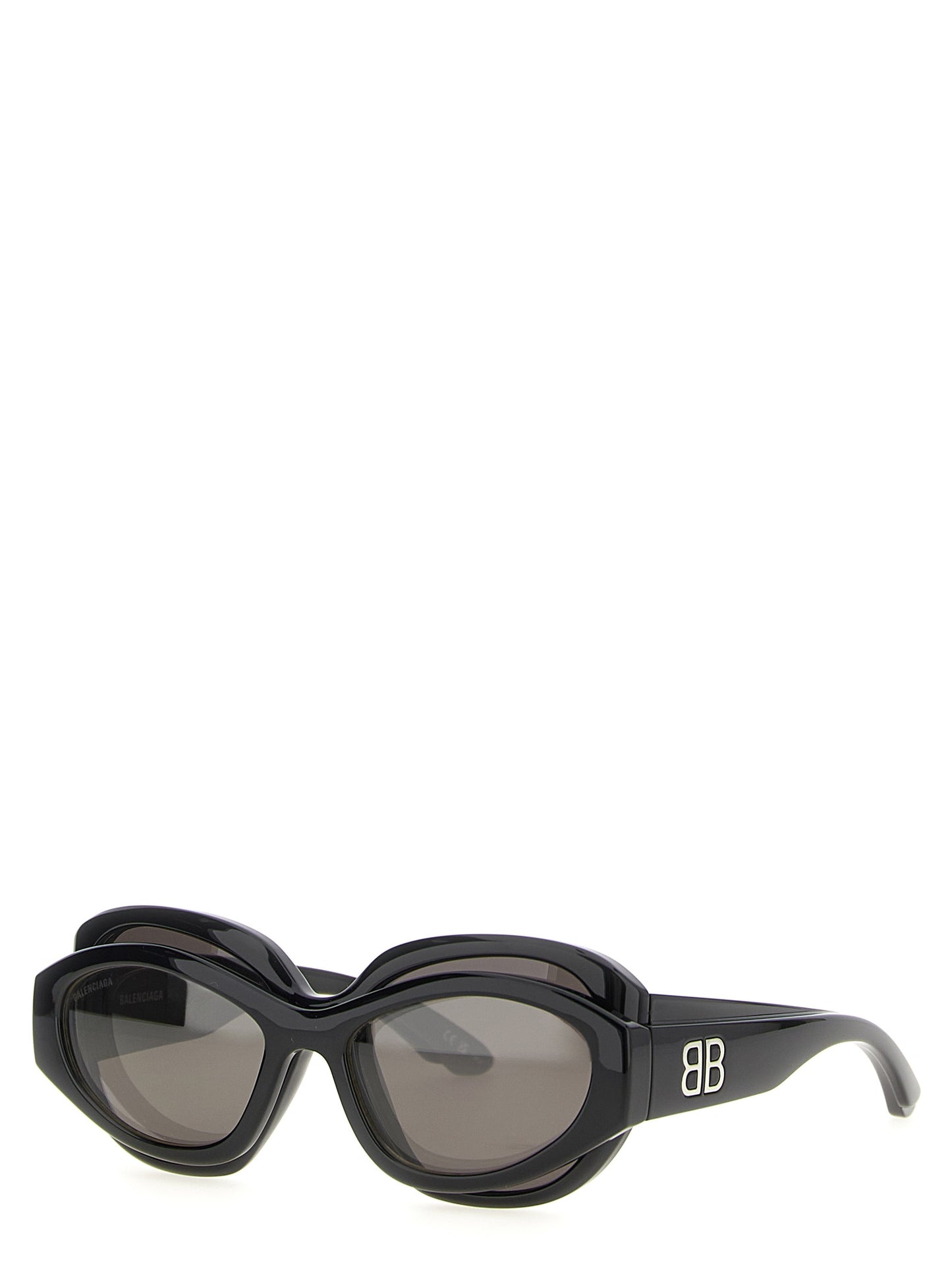 Balenciaga Black Polyamide Sunglasses Curated Luxury Accessories by Orvyn