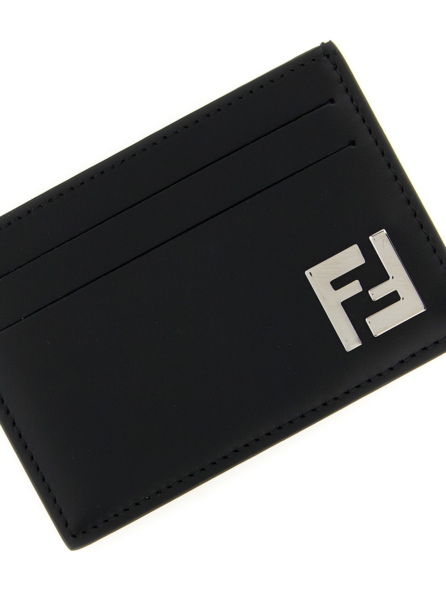 Fendi Black Calfskin Cardholder Curated Luxury Accessories by Orvyn