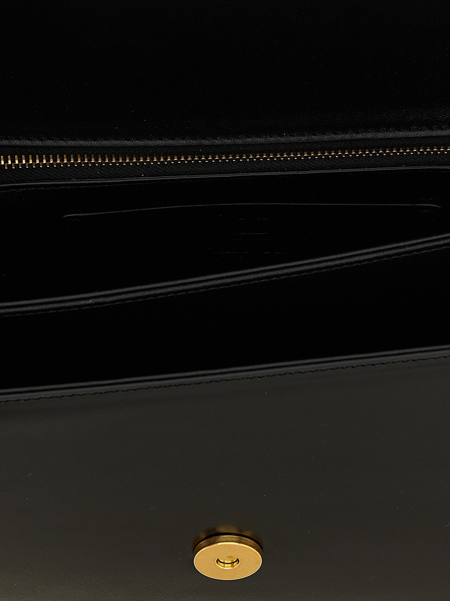 Valentino Garavani Black Calfskin Shoulder Bag Curated Luxury Accessories by Orvyn