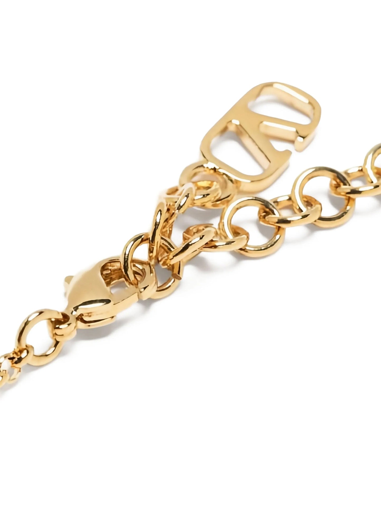 Valentino Garavani Gold Stainless Steel Bracelet Curated Luxury Accessories by Orvyn