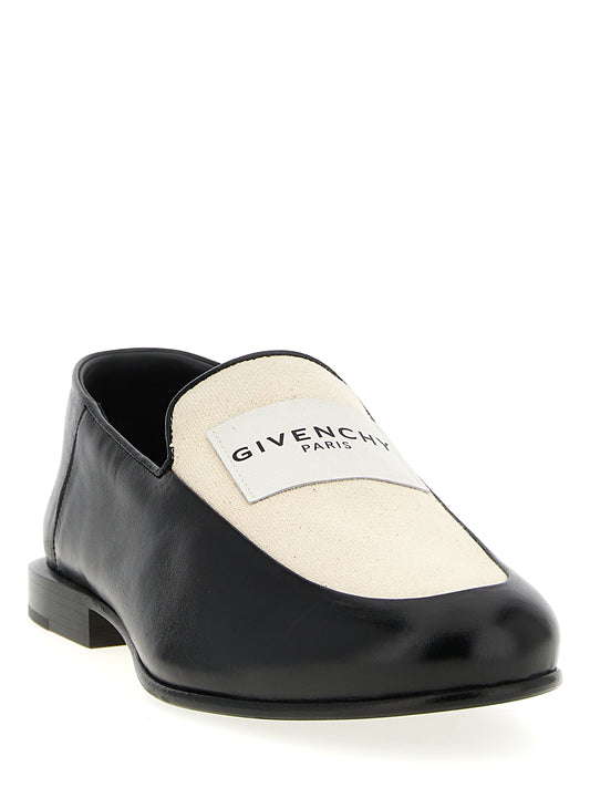 Givenchy Black Lamb Leather Slip-On Loafers Curated Luxury Accessories by Orvyn
