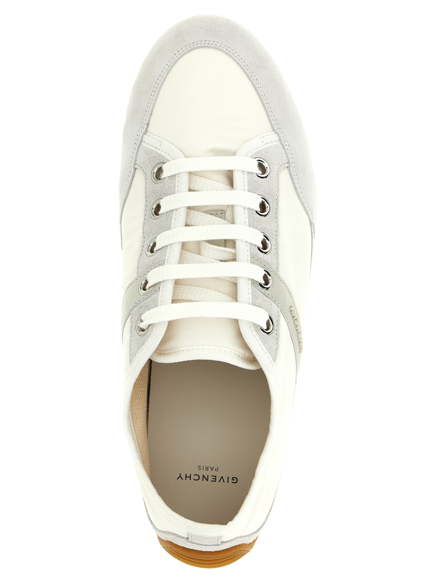 Givenchy White Polyamide Low Top Sneakers Curated Luxury Accessories by Orvyn