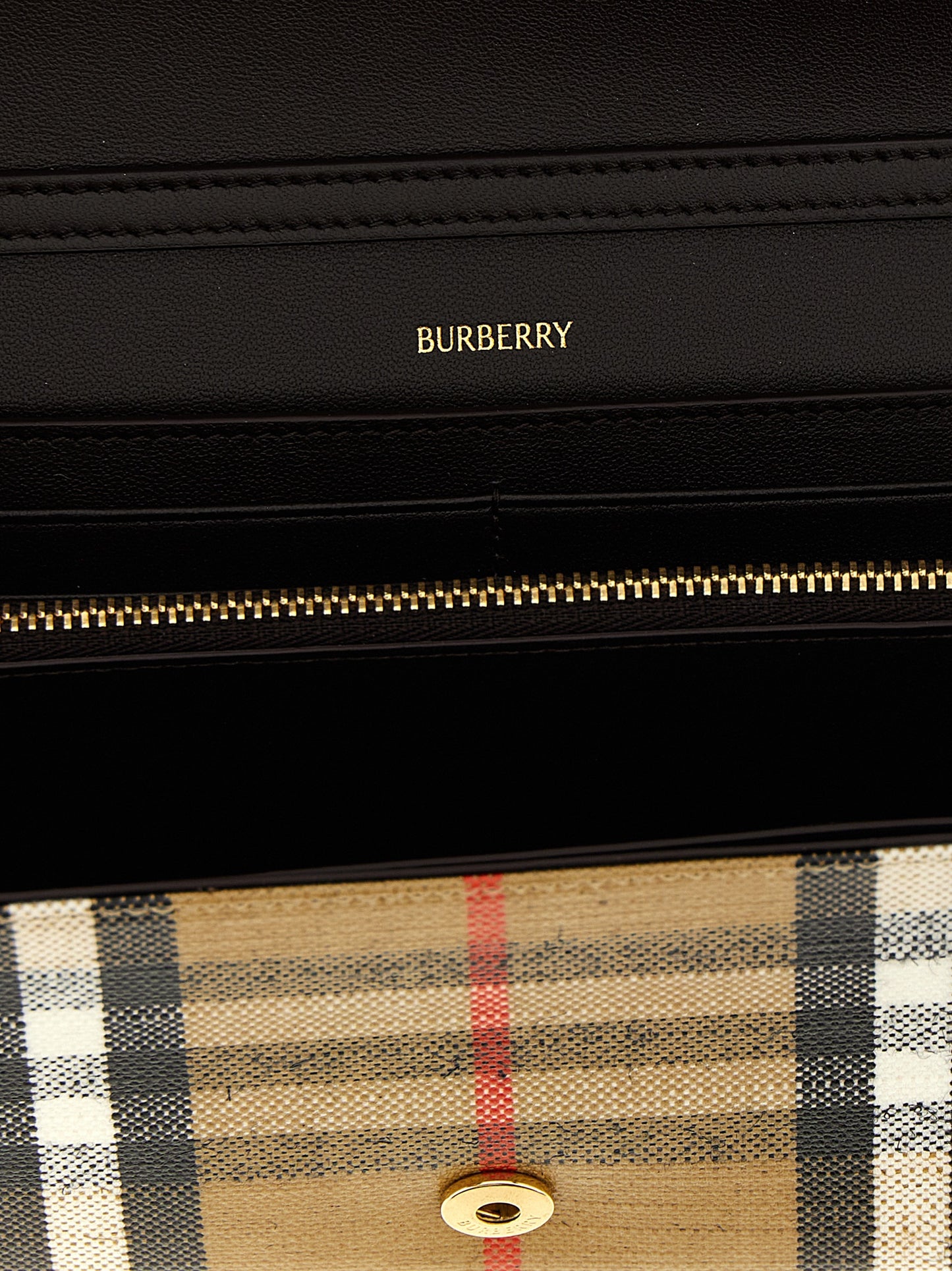 Burberry Multicolor Cotton Cardholder Curated Luxury Accessories by Orvyn