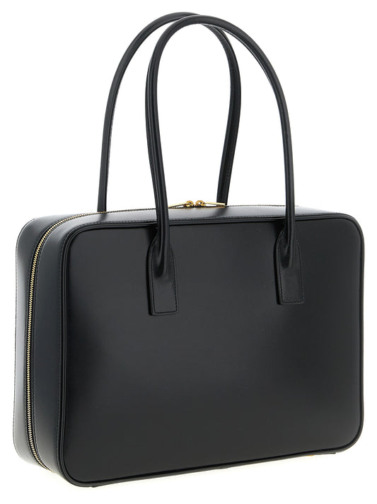 Saint Laurent Black Calfskin Shoulder Bag Curated Luxury Accessories by Orvyn