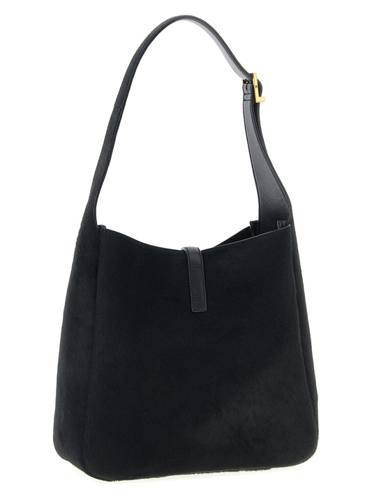 Saint Laurent Black Calfskin Shoulder Bag Curated Luxury Accessories by Orvyn