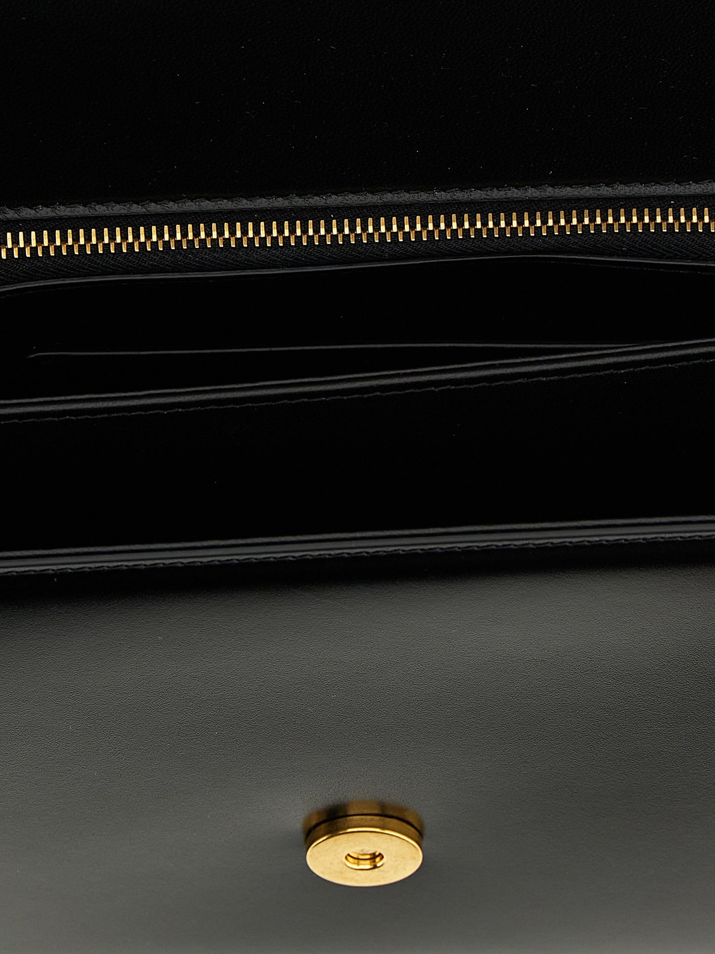 Valentino Garavani Black Calfskin Shoulder Bag Curated Luxury Accessories by Orvyn