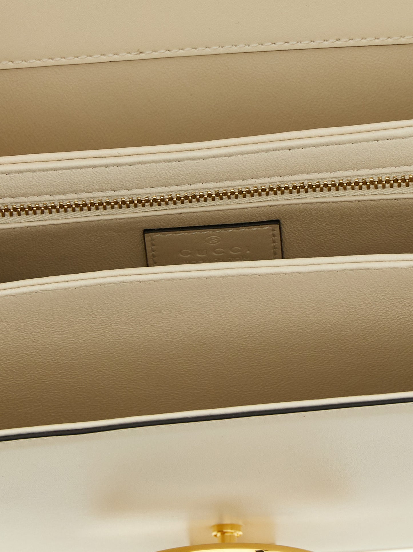 Gucci White Calfskin Shoulder Bag Curated Luxury Accessories by Orvyn